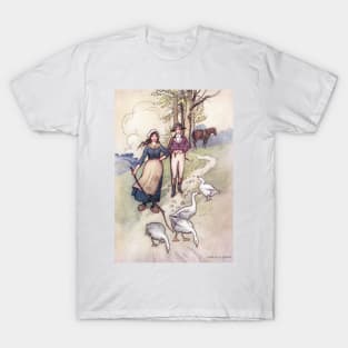 When All the World is Young by Warwick Goble T-Shirt